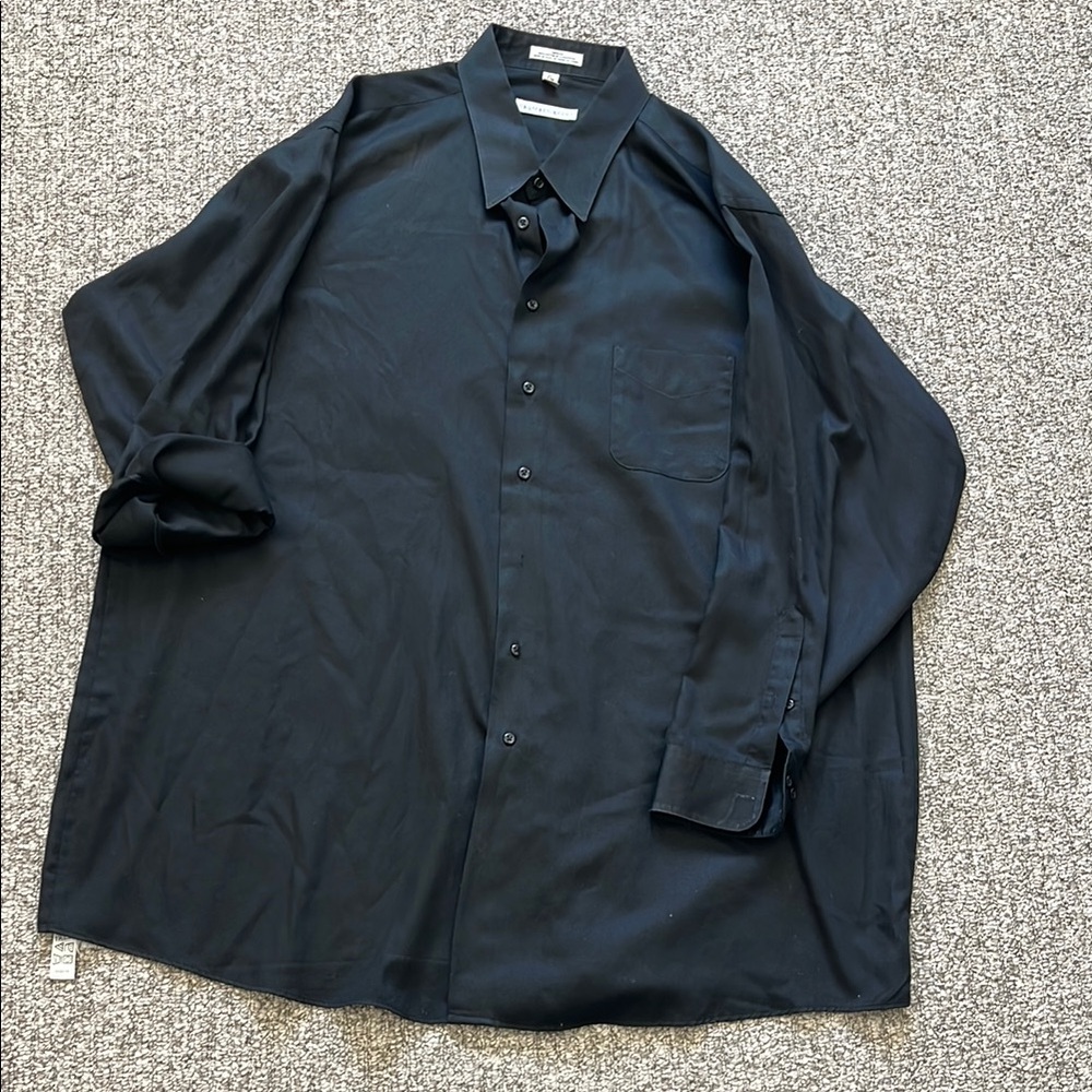 Men's Black Dress Shirt